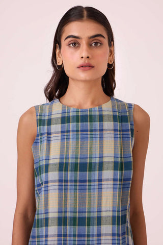 Julia Blue Handwoven Dress - Maison OrientThe Summer HouseMaison OrientDresses