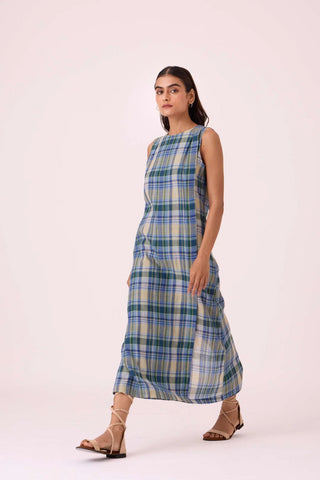 Julia Blue Handwoven Dress - Maison OrientThe Summer HouseMaison OrientDresses