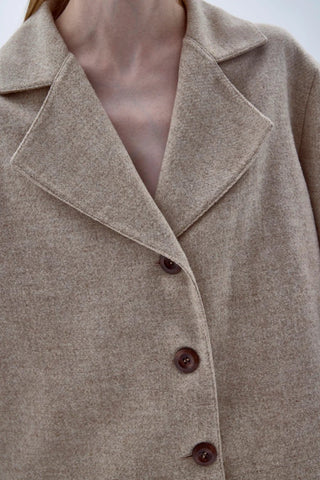 Kai Wool Jacket in Beige - Maison OrientNazli CerenMaison OrientClothing