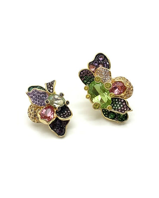 Kaliedo Bloom Mismatch Ear Clips - Maison OrientEsme CrystalsMaison OrientJewelry