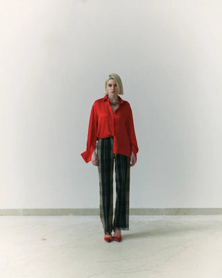 Khadi Kambal Fringe Wool Trousers - Maison OrientSZABO SIHAGMaison OrientPants