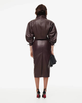 KIMONO LEATHER JACKET - Maison OrientKris MaranMaison OrientClothing