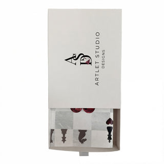 King of Hearts Chessboard Vellum Notebook - Maison OrientArtlet StudioMaison OrientStationery