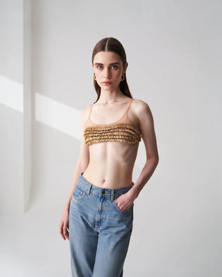 Kiran Golden Bralette - Maison OrientSZABO SIHAGMaison OrientShirts & Tops