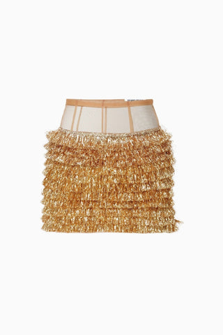 Kiran Golden Mini Skirt - Maison OrientSZABO SIHAGMaison OrientSkirts