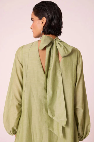 Klyuch Green Panelled Dress - Maison OrientThe Summer HouseMaison OrientDresses