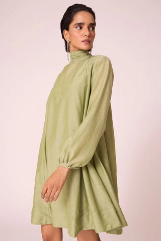 Klyuch Green Panelled Dress - Maison OrientThe Summer HouseMaison OrientDresses