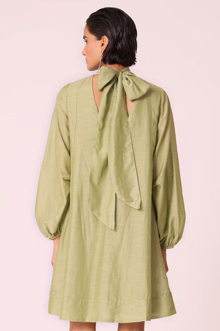 Klyuch Green Panelled Dress - Maison OrientThe Summer HouseMaison OrientDresses
