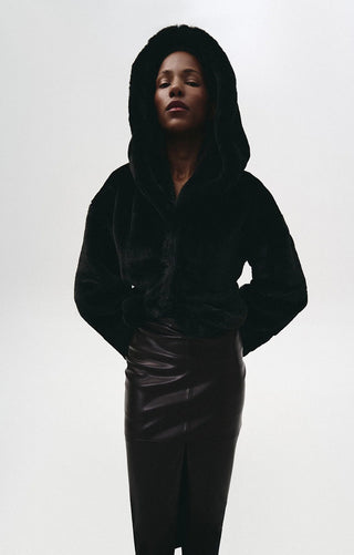 LEATHER MIDI SKIRT - Maison OrientKris MaranMaison OrientClothing
