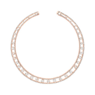 LEGACY CHOKER ROSE GOLD AND WHITE - Maison OrientTALITAMaison OrientJewelry