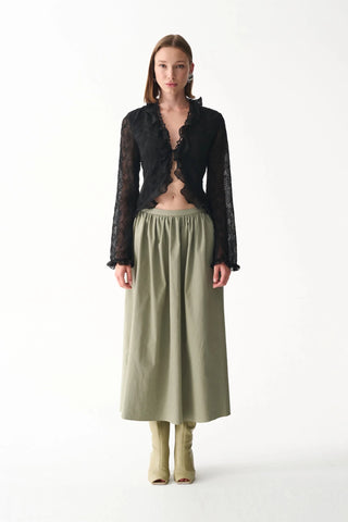 LEIA SHIRT / BLACK - Maison OrientNAIAMaison OrientClothing