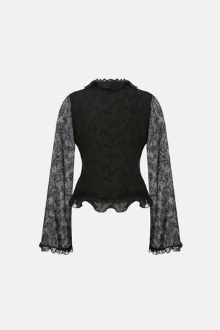 LEIA SHIRT / BLACK - Maison OrientNAIAMaison OrientClothing