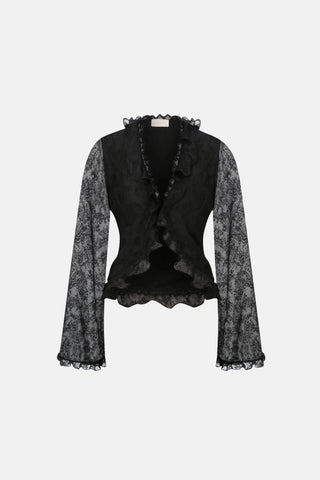 LEIA SHIRT / BLACK - Maison OrientNAIAMaison OrientClothing