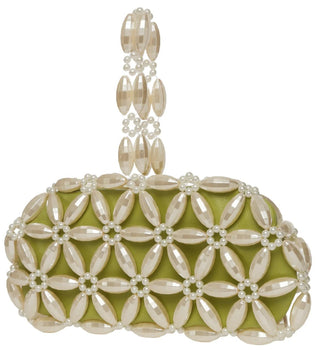 Lime Tebea Clutch - Maison Orient0711Maison OrientHandbags