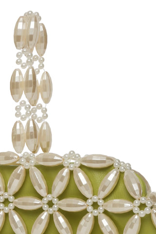 Lime Tebea Clutch - Maison Orient0711Maison OrientHandbags