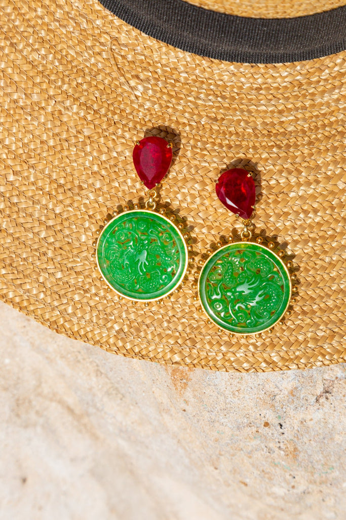 LOTUS in Agate - Maison OrientChadia HamatiMaison OrientEarrings