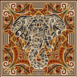 Lotus Terra Scarf - Maison OrientWEMAVEMaison OrientScarves