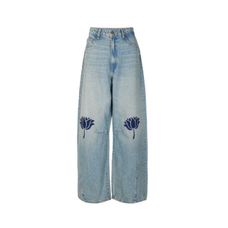 Lotus Upcycled Denim – Limited Edition - Maison OrientSZABO SIHAGMaison OrientPants