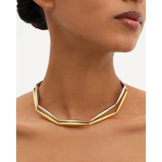 Lumia Helia Duo Mix Chain Necklace - Maison OrientTohum DesignMaison OrientJewelry