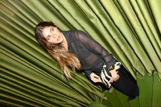 LUNA CLUTCH ZEBRA - Maison OrientCABAMaison OrientHandbags