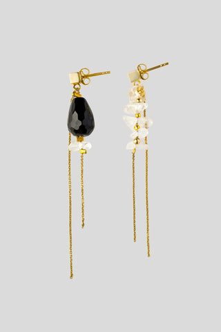 Lyra Earrings with Quartz - Maison OrientALARÁMaison OrientEarrings