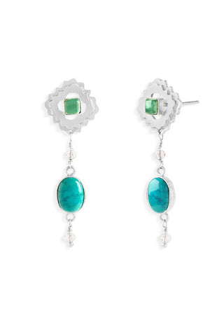 Mandala drop earring - Maison OrientNe NepalMaison OrientJewelry