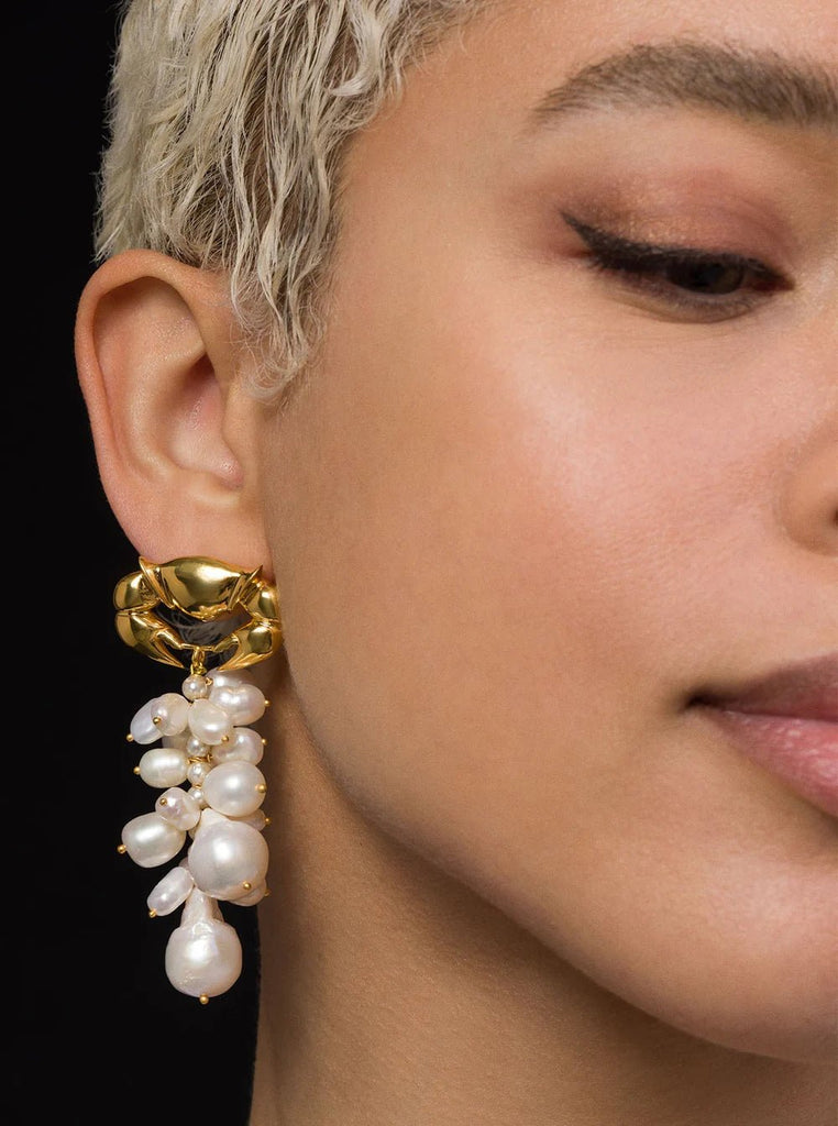 Marina Pearl Earrings - Maison OrientMISHOMaison OrientJewelry