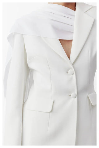 Marylebone Blazer With Chiffon Detail - Maison OrientNazli CerenMaison OrientClothing
