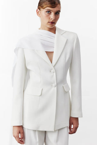 Marylebone Blazer With Chiffon Detail - Maison OrientNazli CerenMaison OrientClothing