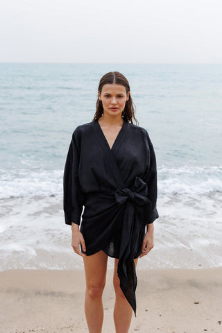 Medea Black Dress - Maison OrientWEMAVEMaison OrientScarves