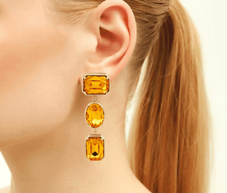 Melodia Trio Yellow Earrings - Maison OrientNinonMaison OrientJewelry