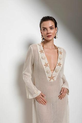 Mermaid Kaftan Dress - Maison OrientLINOYAMaison OrientClothing