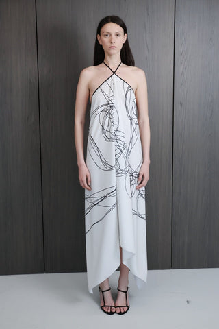 MESS White and Black Dress - Maison OrientMAETMaison OrientDress