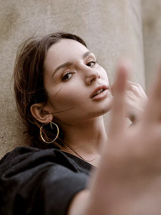 Mini Interrupted Hoops Silver - Maison OrientMISHOMaison OrientJewelry