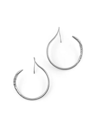 Mini Interrupted Hoops Silver - Maison OrientMISHOMaison OrientJewelry