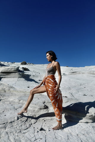 Misae Red Pareo - Maison OrientWEMAVEMaison OrientScarves