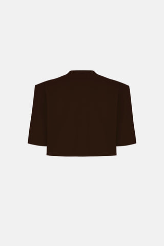 MIU T - SHIRT / BROWN - Maison OrientNAIAMaison OrientClothing