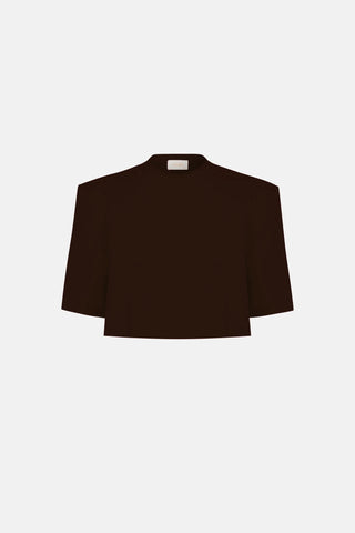 MIU T - SHIRT / BROWN - Maison OrientNAIAMaison OrientClothing