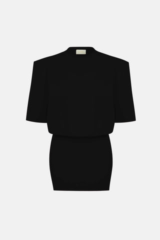 MIU T - SHIRT DRESS / BLACK - Maison OrientNAIAMaison OrientClothing