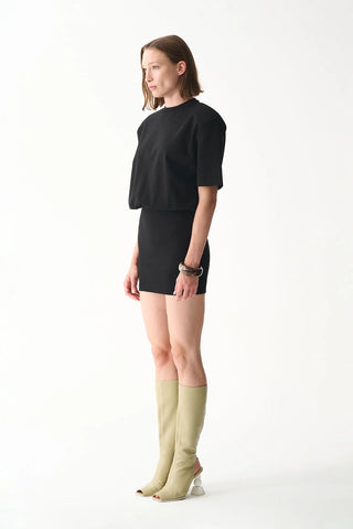 MIU T - SHIRT DRESS / BLACK - Maison OrientNAIAMaison OrientClothing