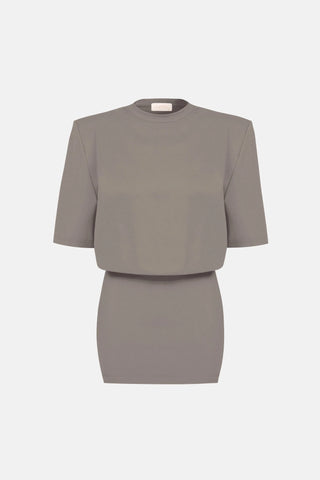 MIU T - SHIRT DRESS / STONE - Maison OrientNAIAMaison OrientClothing