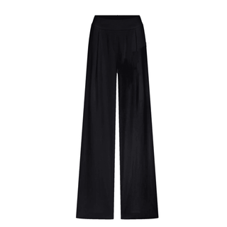 Mui Wide Leg Linen Trousers in Black - Maison OrientNazli CerenMaison OrientClothing