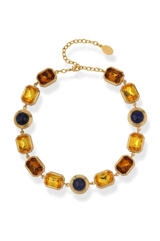 Myndos Lapis Crystal Necklace - Maison OrientNinonMaison OrientJewelry