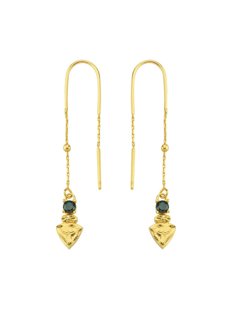 NADIA BLACK THREADER EARRINGS SALE PRICE - Maison OrientBodhitaMaison OrientJewelry