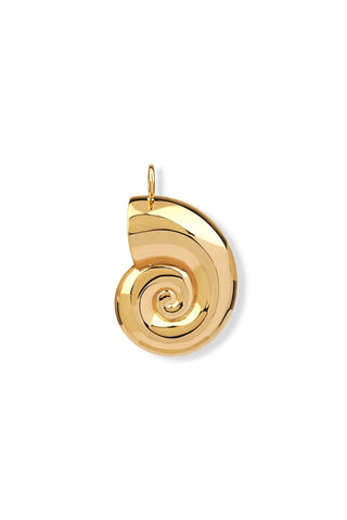 Nautilus Charm Leather Necklace - Maison OrientNinonMaison OrientJewelry