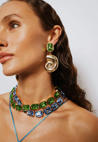 Nautilus Crystal Earrings - Maison OrientNinonMaison OrientJewelry