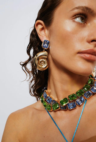 Nautilus Crystal Earrings - Maison OrientNinonMaison OrientJewelry