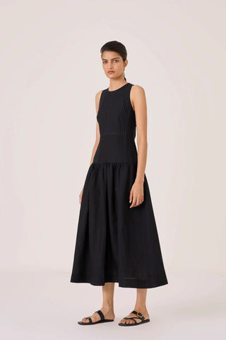 Nuwan Black Quilted Dress - Maison OrientThe Summer HouseMaison OrientDresses