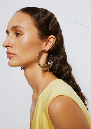 Olive Hoop Earrings - Maison OrientNinonMaison OrientJewelry