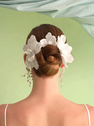 ORCHID FLOWER HAIR PIN SET - Maison OrientGAIOSMaison OrientAccessories